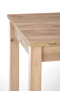 MASA DINING KSAWERY, STEJAR CRAFT, 120 CM, BLAT DIN PAL SI PICIOARE DIN MDF, STIL CLASIC - Img 5