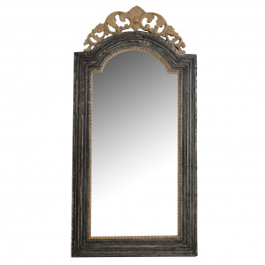 OGLINDA REF. 22504, DIN LEMN DE TEC SI STICLA, STIL CLASIC, VIC - Img 1