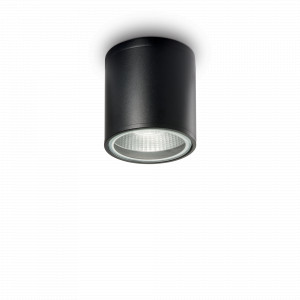 PLAFONIERA GUN PL1 NERO STIL MODERN IDEAL LUX - Img 1