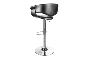 SCAUN DE BAR MODERN 39041 NEGRU/ARGINTIU STIL MODERN - Img 3