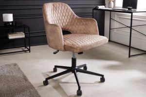 SCAUN DE BIROU, PARIS, CATIFEA GRI/SAMPANIE, DESIGN MODERN, ARTIM GROUP SELECTION - Img 2