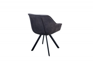 SCAUN GRI ANTIC PENTRU BIROURI/SALI DE CONFERINTA DUTCH COMFORT, DESIGN MODERN ERGONOMIC - Img 4