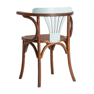 SCAUN HALVAD REF. 23719, ALBASTRU NATURAL, STIL CLASIC, DIN LEMN MASIV DE MESTEACAN, VIC - Img 4