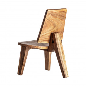 SCAUN LEKIMAI REF. 28549, CULOARE NATURALA, STIL CLASIC, DIN LEMN MASIV, VIC - Img 4