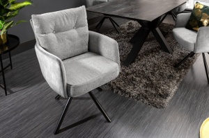 SCAUN ROTATIV, BIG GEORGE, GRI, CATIFEA, STIL MODERN, ARTIM GROUP SELECTION - Img 5