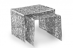 SET 2 MASUTE DE CAFEA, ABSTRACT, DESIGN MODERN - Img 2
