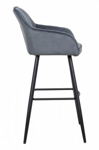 SET 2 SCAUNE DE BAR, TURIN 102CM, COD 40435, DIN CATIFEA SI CADRUL DIN METAL - Img 3