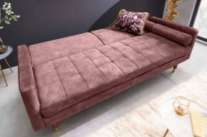 SOFA EXTENSIBILA, 195CM, MICROFIBRA ROZ, MODEL DEOSEBIT, ARTIM GROUP SELECTION - Img 3
