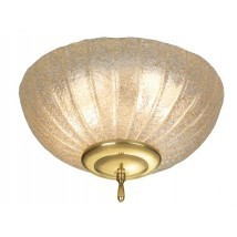 STOC 1 BUC! PLAFONIERA, DIN STICLA SI METAL, ONYX A-727, AMPLEX, DESIGN CLASIC - Img 1