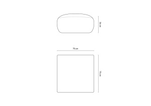 TABURET MOLINO, 75 CM, DIVERSE CULORI SI MATERIALE, DESIGN DEOSEBIT - Img 21