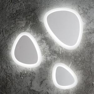 APLICA GINGLE AP D32, ALB, DIN METAL, STIL MODERN - Img 2