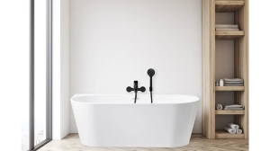 CADA REA OLIMPIA FREESTANDING, 170 CM, ALB, DIN ACRIL, CALITATE SUPERIOARA - Img 5
