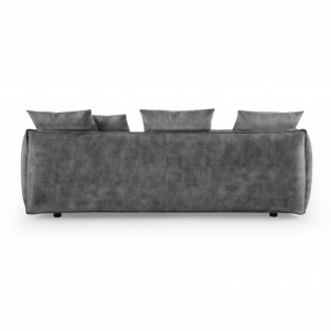 CANAPEA DEOSEBITA, 225CM, CATIFEA GRI, DESIGN RETRO, ARTIM GROUP SELECTION - Img 4