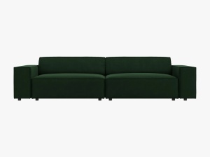 CANAPEA JODIE, 4 LOCURI, 244 CM, DIVERSE CULORI SI MATERIALE, DESIGN DEOSEBIT - Img 6