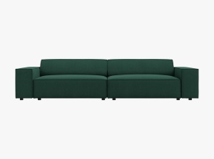 CANAPEA JODIE, 4 LOCURI, 244 CM, DIVERSE CULORI SI MATERIALE, DESIGN DEOSEBIT - Img 14