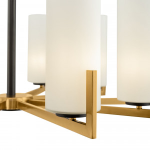 CANDELABRU FORTANO MOD089PL-10BS, DIN METAL SI STICLA, STIL MODERN, MAYTONI - Img 2