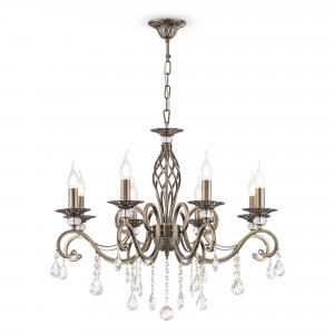 CANDELABRU GRACE RC247-PL-08-R, DIN METAL SI STICLA, STIL MODERN, MAYTONI - Img 1