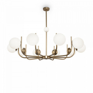 CANDELABRU RENDEZ VOUS MOD109PL-10BS, DIN METAL SI STICLA, STIL MODERN, MAYTONI - Img 1