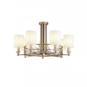 CANDELABRU VITTORIA H004CL-07BG, DIN METAL SI TEXTIL, STIL MODERN, MAYTONI - Img 1
