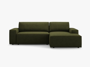 COLTAR EXTENSIBIL JODIE, DREAPTA, 3 LOCURI, 246 CM, DIVERSE CULORI SI MATERIALE, DESIGN DEOSEBIT - Img 12