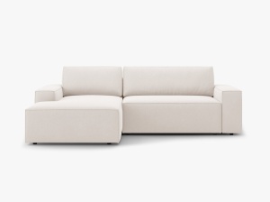 COLTAR EXTENSIBIL JODIE, STANGA, 3 LOCURI, 246 CM, DIVERSE CULORI SI MATERIALE, DESIGN DEOSEBIT - Img 18