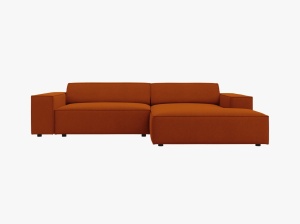 COLTAR JODIE, DREAPTA, 3 LOCURI, 224 CM, DIVERSE CULORI SI MATERIALE, DESIGN DEOSEBIT - Img 12