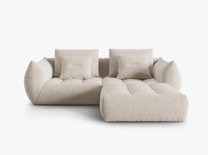 COLTAR MODULAR BLOOM DREAPTA, 3 LOCURI, 232 CM, DIVERSE CULORI SI MATERIALE, DESIGN DEOSEBIT - Img 6