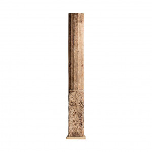 COLUMNA GEA REF. 29966, DIN LEMN MASIV DE TEC, STIL RUSTIC, VIC - Img 2