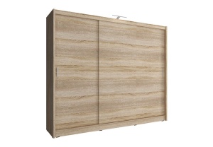 DULAP DORMITOR WIKI I 250 STEJAR SONOMA DESIGN MODERN PSK - Img 1
