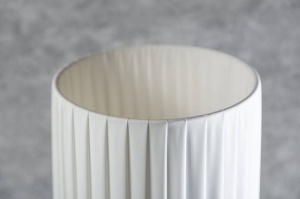 LAMPADAR SALONE 200CM DIN LATEX, ALB, COD 1591 - Img 3