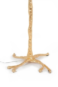 LAMPADAR TIFFANY 175, AURIU/ALB, CONFECTIONAT DIN OTEL INOXIDABIL SI PENE, STIL MODERN - Img 3