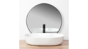 LAVOAR REA CLEO, ALB, 60,5 CM, DIN CERAMICA, CALITATE SUPERIOARA - Img 2
