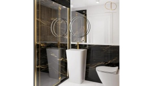 LAVOAR REA STATIV ARIS, 83 CM, ALB, DIN CERAMICA, CALITATE SUPERIOARA - Img 1