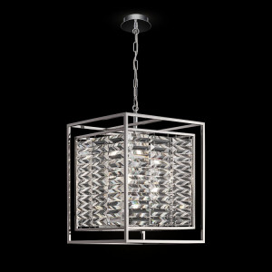 LUSTRA TENING MOD060PL-04CH, DIN METAL SI STICLA, STIL MODERN, MAYTONI - Img 3