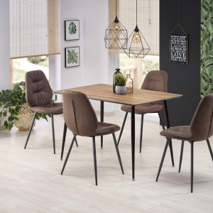 MASA DINING ARTTI NEGRU/NUC MIERE DESIGN VINTAGE HALMAR - Img 1