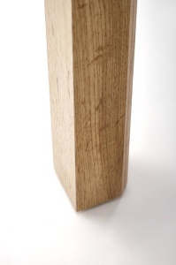 MASA DINING EXTENSIBILA GINO, STEJAR CRAFT, 100/135 CM, BLAT DIN PAL MELAMINAT, STIL VINTAGE - Img 4