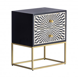 NOPTIERA RUST REF. 28080, DIN LEMN, OS SI MDF, STIL VINTAGE, VIC - Img 2