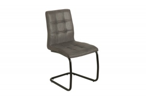SCAUN GRI VINTAGE MODENA DESIGN MODERN - Img 2