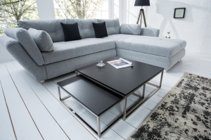 SET 2 MASUTE, NEW FUSION, DIN METAL SI MDF, DESIGN MODERN - Img 2
