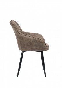 SET 2 SCAUNE ELEGANTE DINING SAU BIROU TURIN TAUPE 38790 - DESIGN MODERN - Img 2
