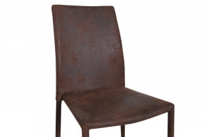 SET 4 SCAUNE CAFENIU INCHIS ANTIC MILANO 35643 - DESIGN MODERN - Img 2