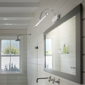 APLICA BOW AP D46, CROM, DIN METAL, STIL MODERN - Img 2