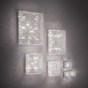 APLICA/PLAFONIERA CRISTAL ADMIRAL PL10 CROM DESIGN MODERN IDEAL LUX - Img 2