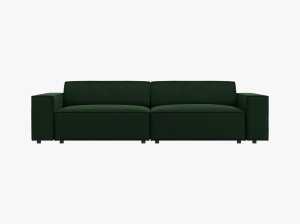CANAPEA JODIE, 3 LOCURI, 204 CM, DIVERSE CULORI SI MATERIALE, DESIGN DEOSEBIT - Img 6