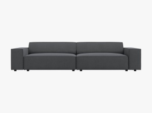 CANAPEA JODIE, 4 LOCURI, 244 CM, DIVERSE CULORI SI MATERIALE, DESIGN DEOSEBIT - Img 10