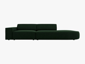 CANAPEA JODIE, DREAPTA, 3 LOCURI, 262 CM, DIVERSE CULORI SI MATERIALE, DESIGN DEOSEBIT, CALITATE SUPERIOARA - Img 6