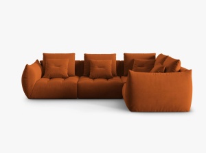 COLTAR MODULAR BLOOM DREAPTA, 4 LOCURI, 316 CM, DIVERSE CULORI SI MATERIALE, DESIGN DEOSEBIT - Img 3