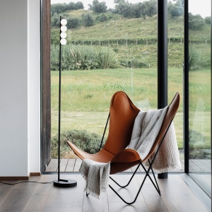 LAMPADAR PING PONG PT4, NEGRU, DIN METAL, STIL MODERN - Img 2