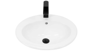 LAVOAR REA INCASTRAT DALIA, 50 CM, ALB, DIN CERAMICA, CALITATE SUPERIOARA - Img 6