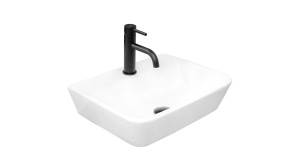 LAVOAR REA REMI, 36 CM, ALB, DIN CERAMICA, CALITATE SUPERIOARA - Img 5